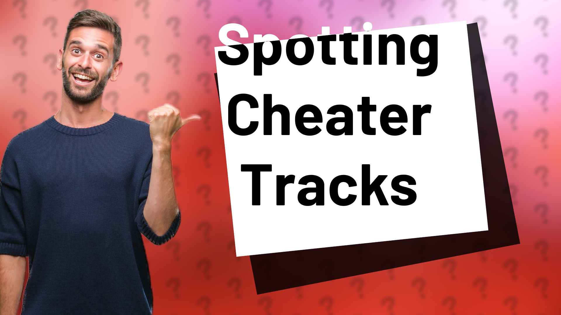 Spotting Cheater Tracks