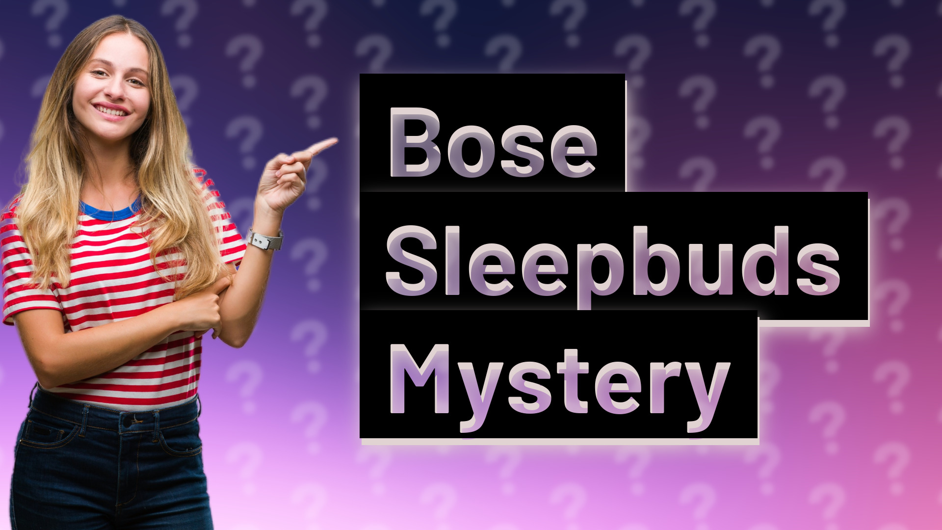 Bose Sleepbuds Mystery