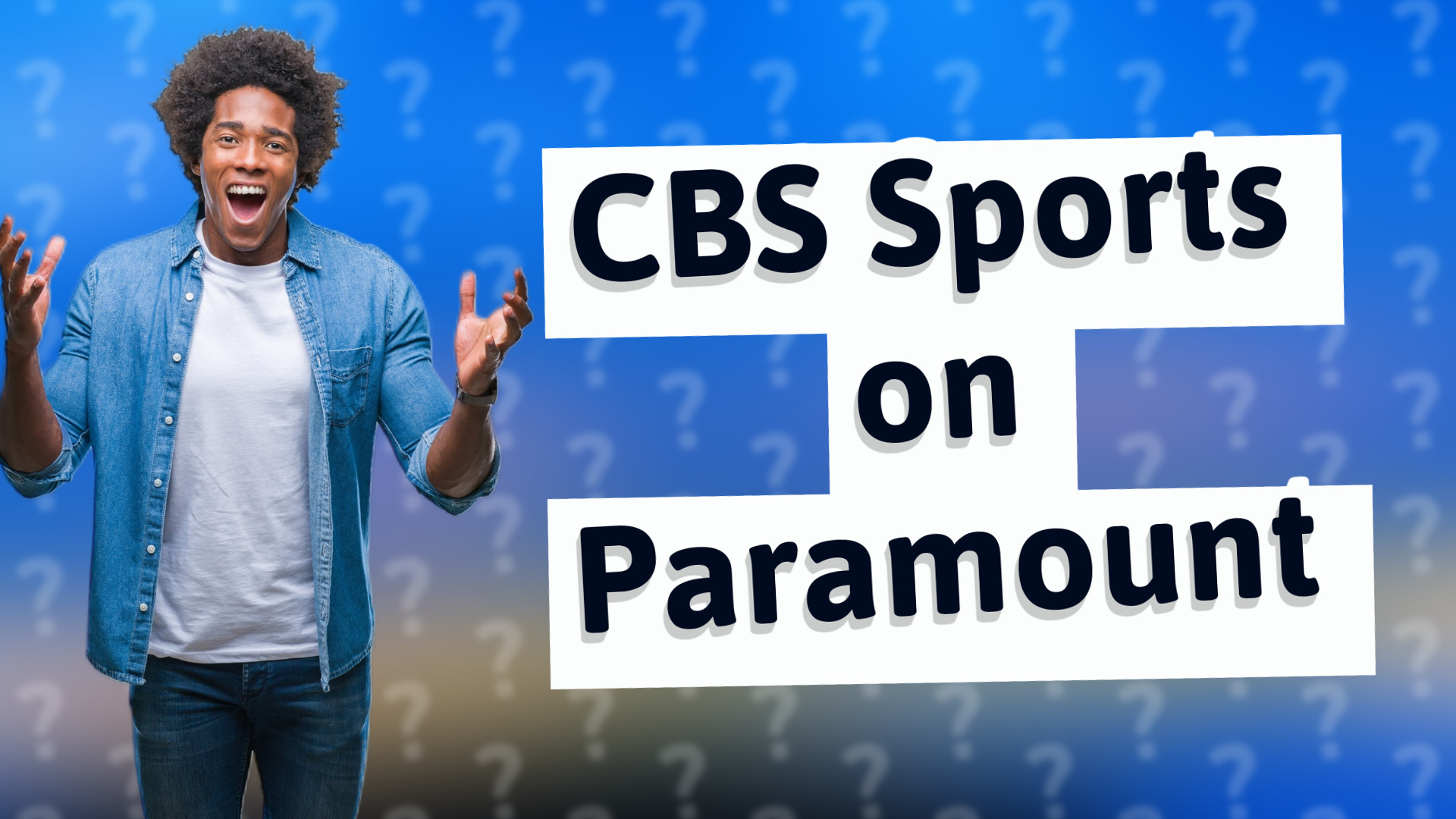 CBS Sports on Paramount