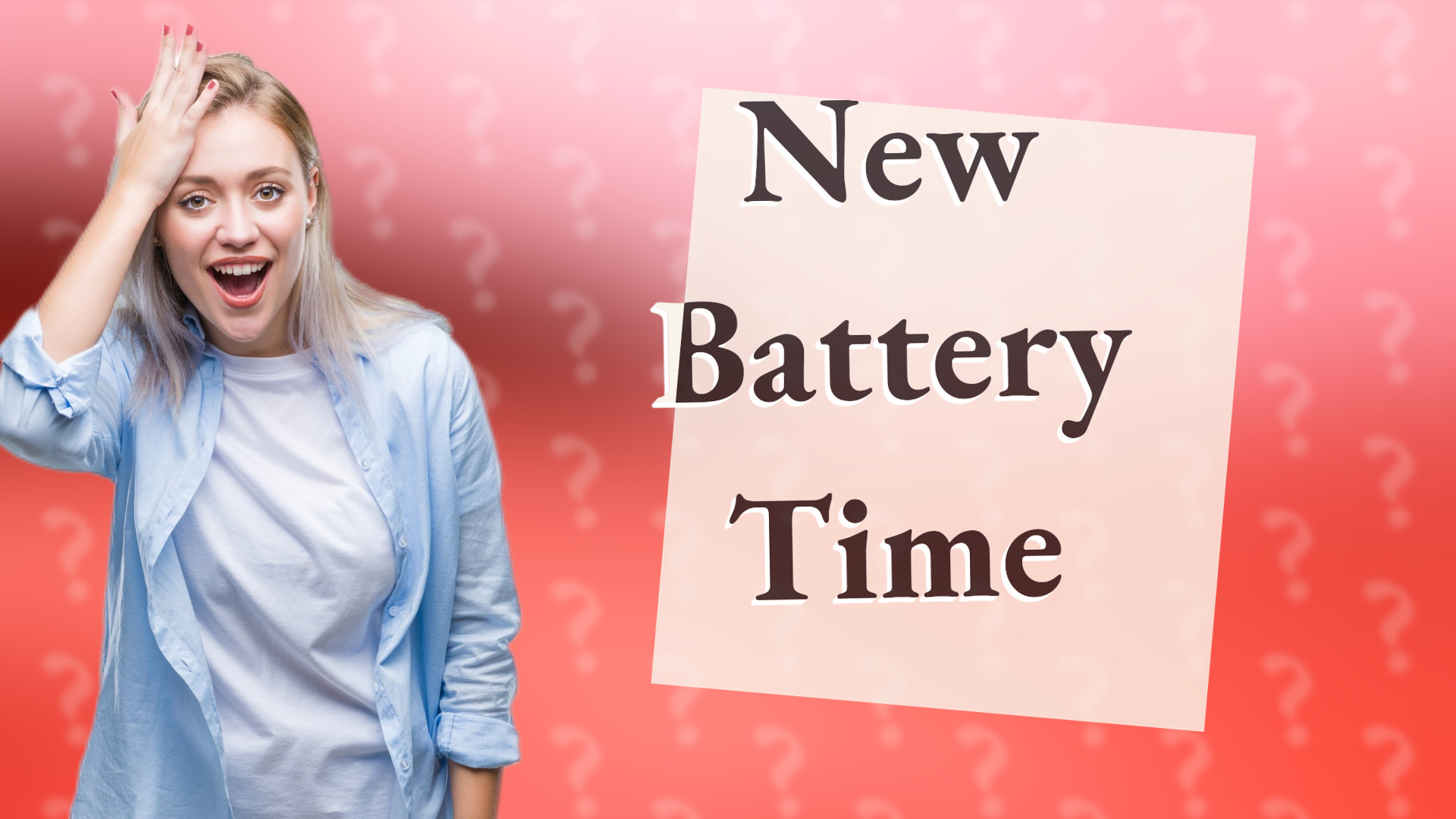 New Battery Time