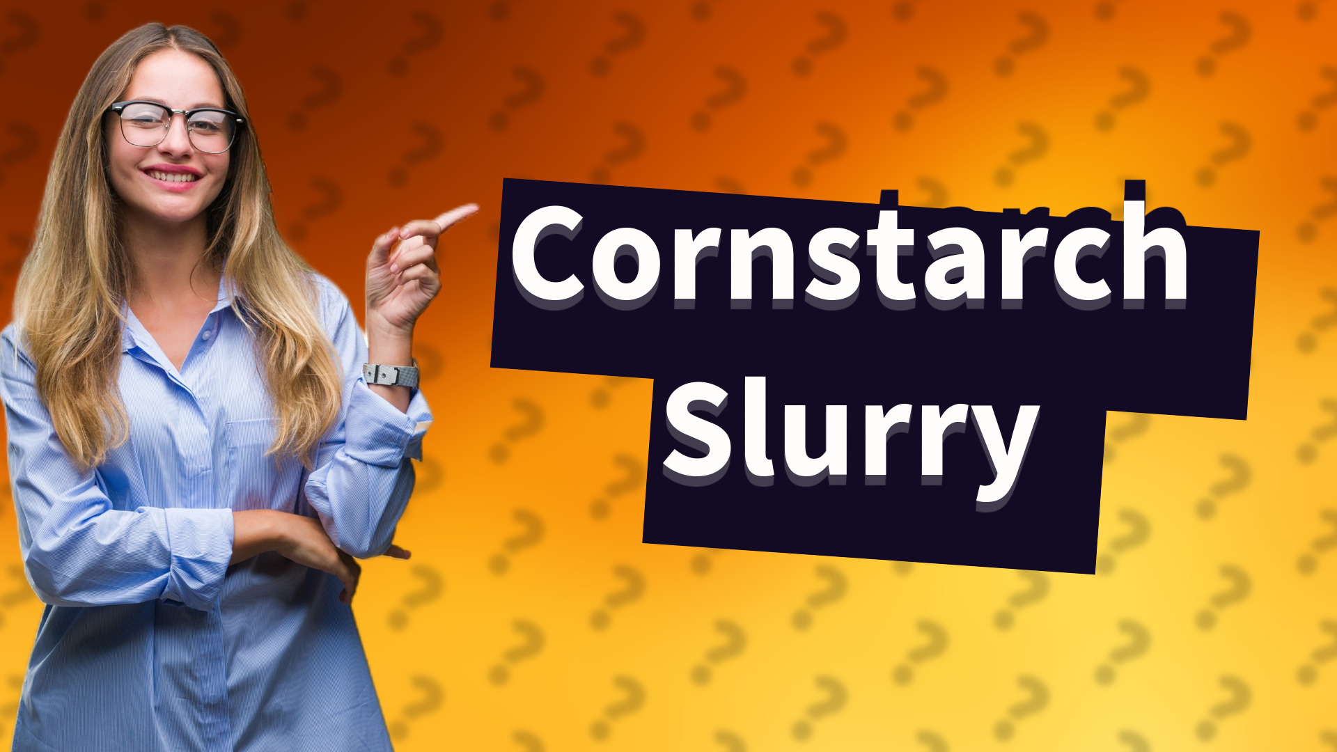Cornstarch Slurry