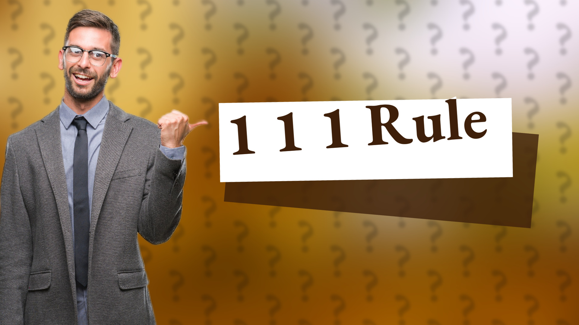 1 1 1 Rule