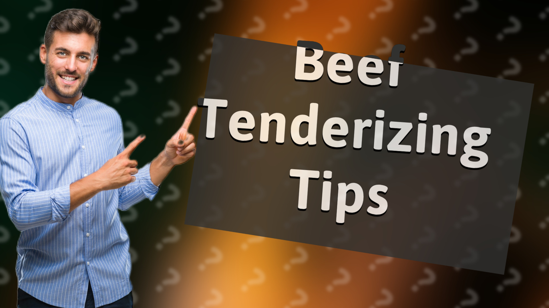 Beef Tenderizing Tips