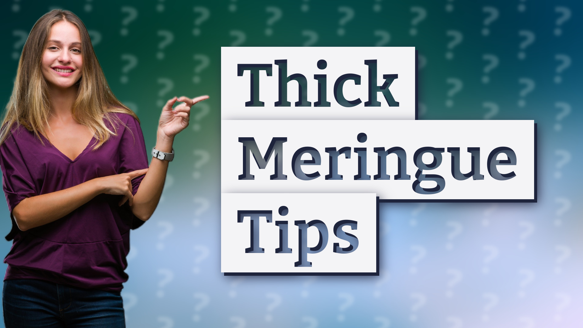 Thick Meringue Tips