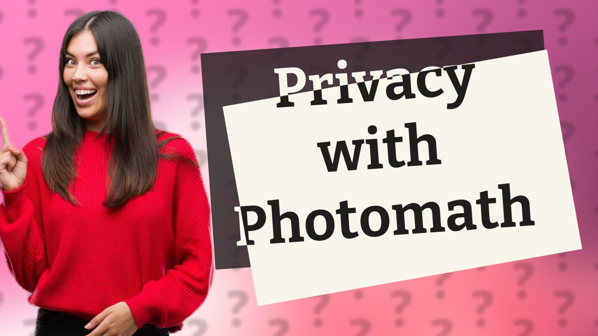 Privacy with Photomath