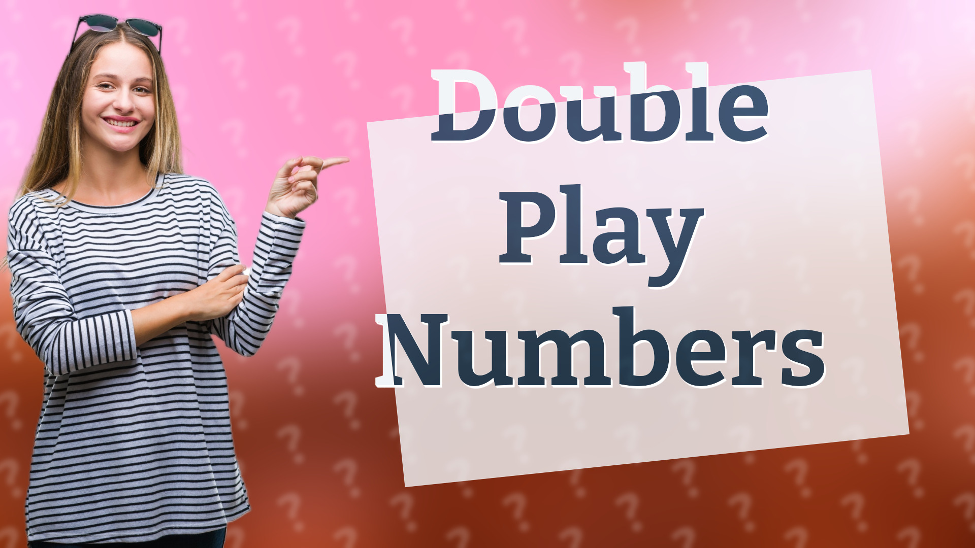 Double Play Numbers