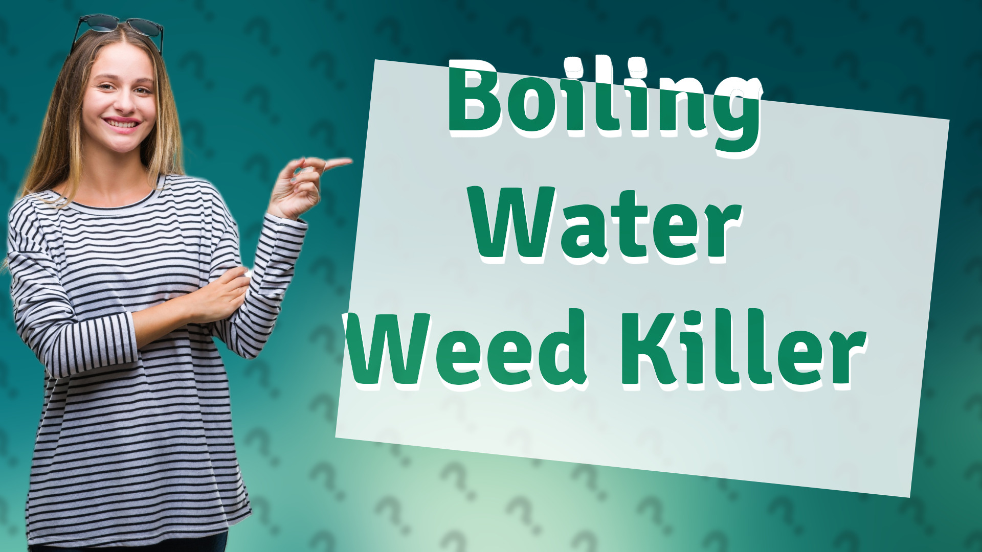 Boiling Water Weed Killer