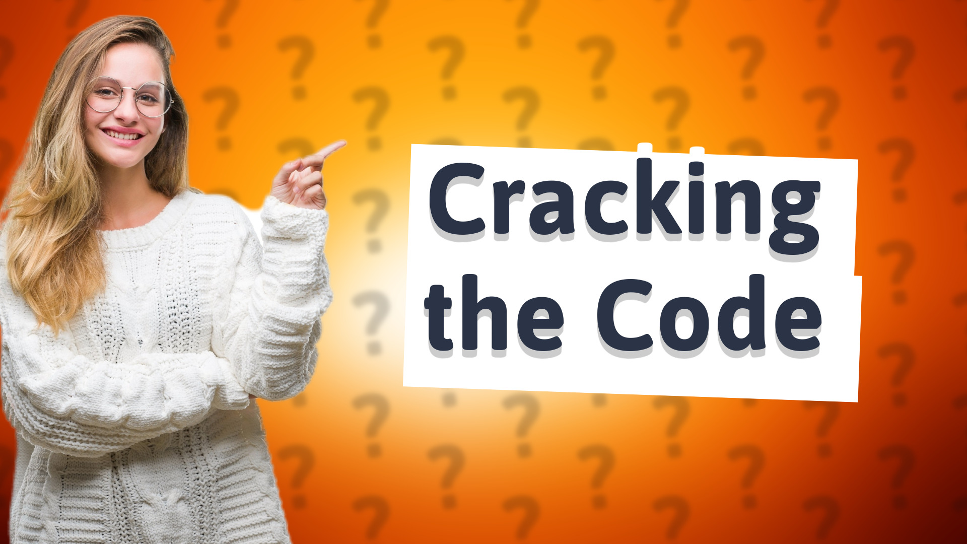 Cracking the Code