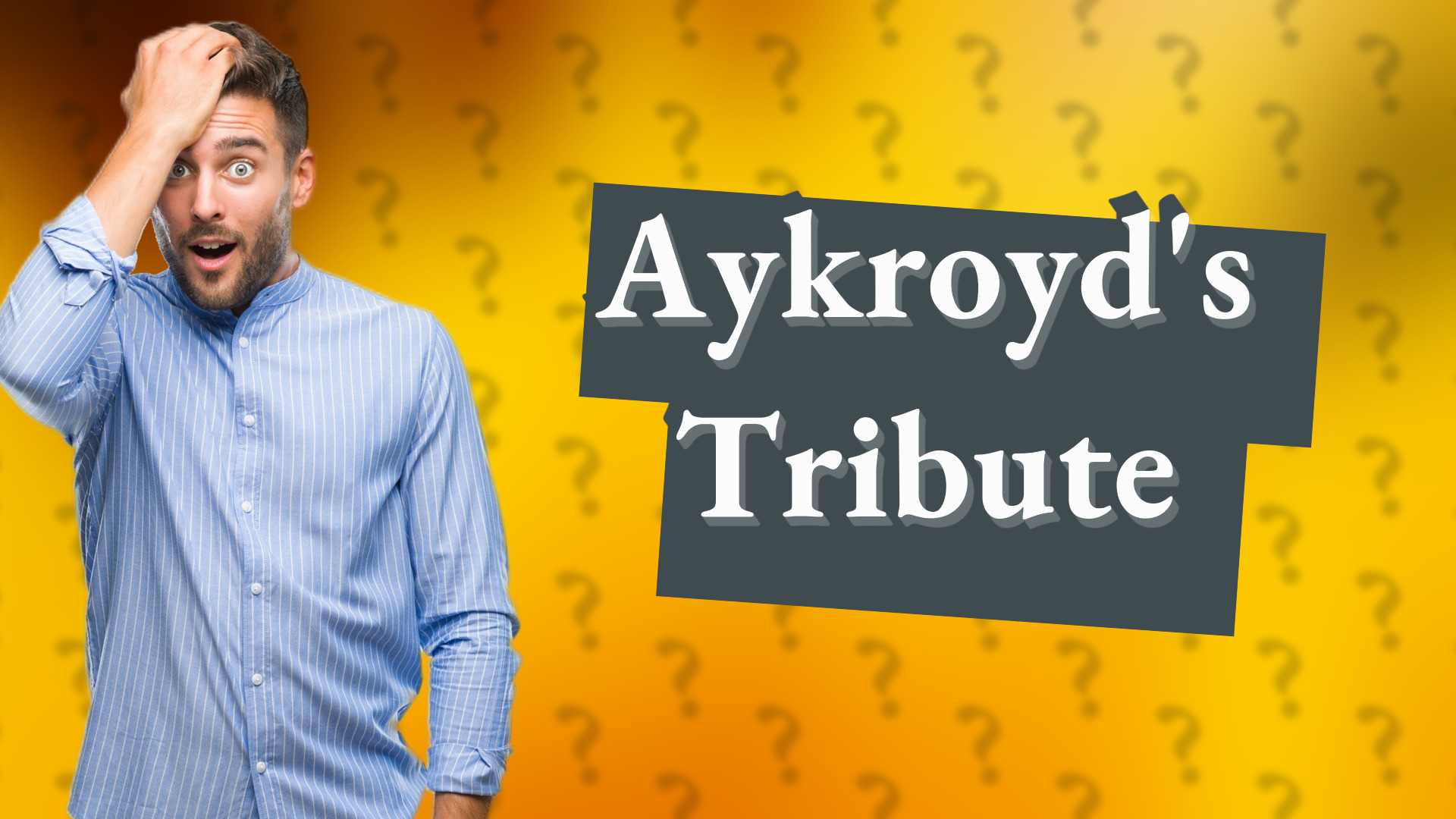 Aykroyd's Tribute