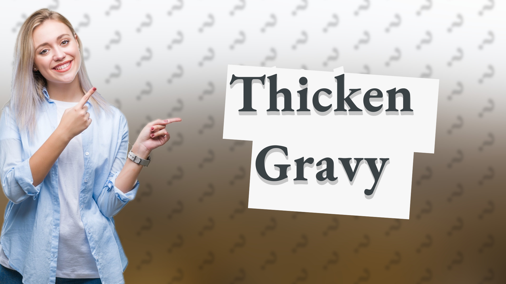 Thicken Gravy