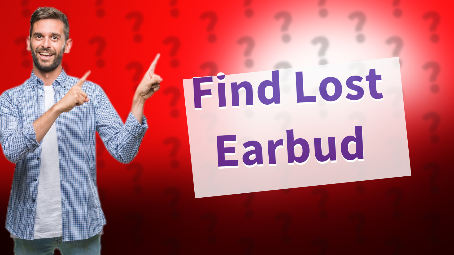 Find Lost Earbud