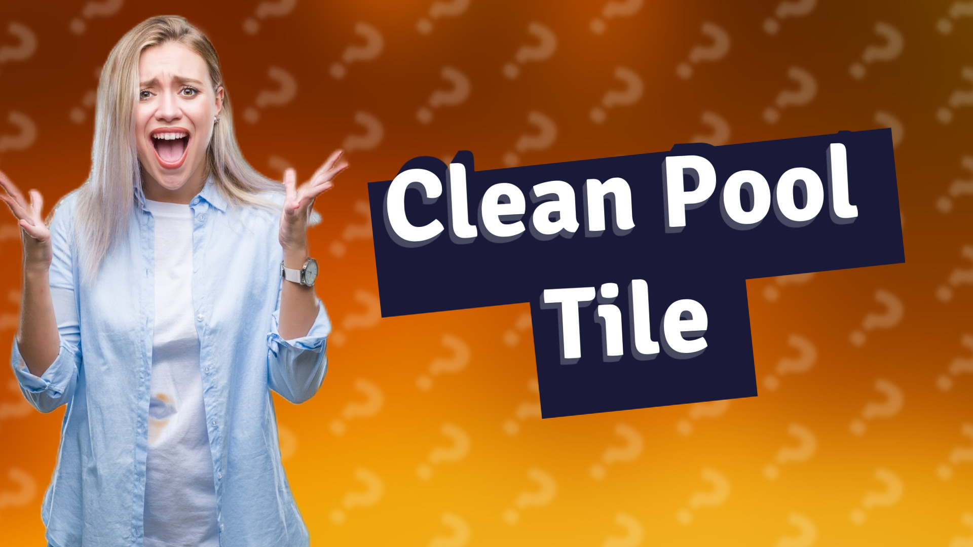 Clean Pool Tile