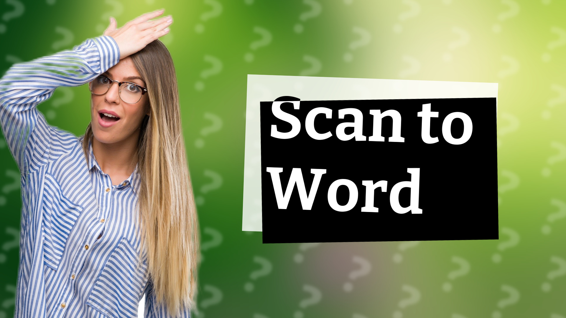 Scan to Word