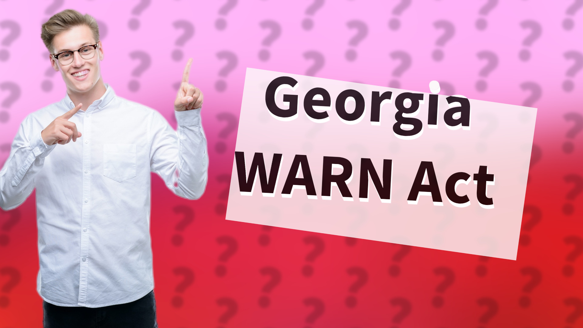 Georgia WARN Act