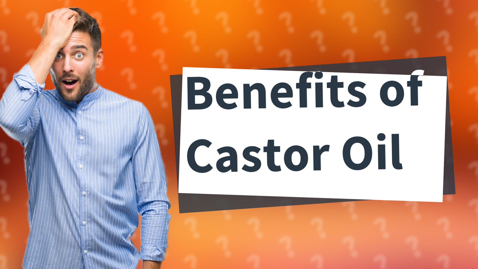 Benefits of Castor Oil