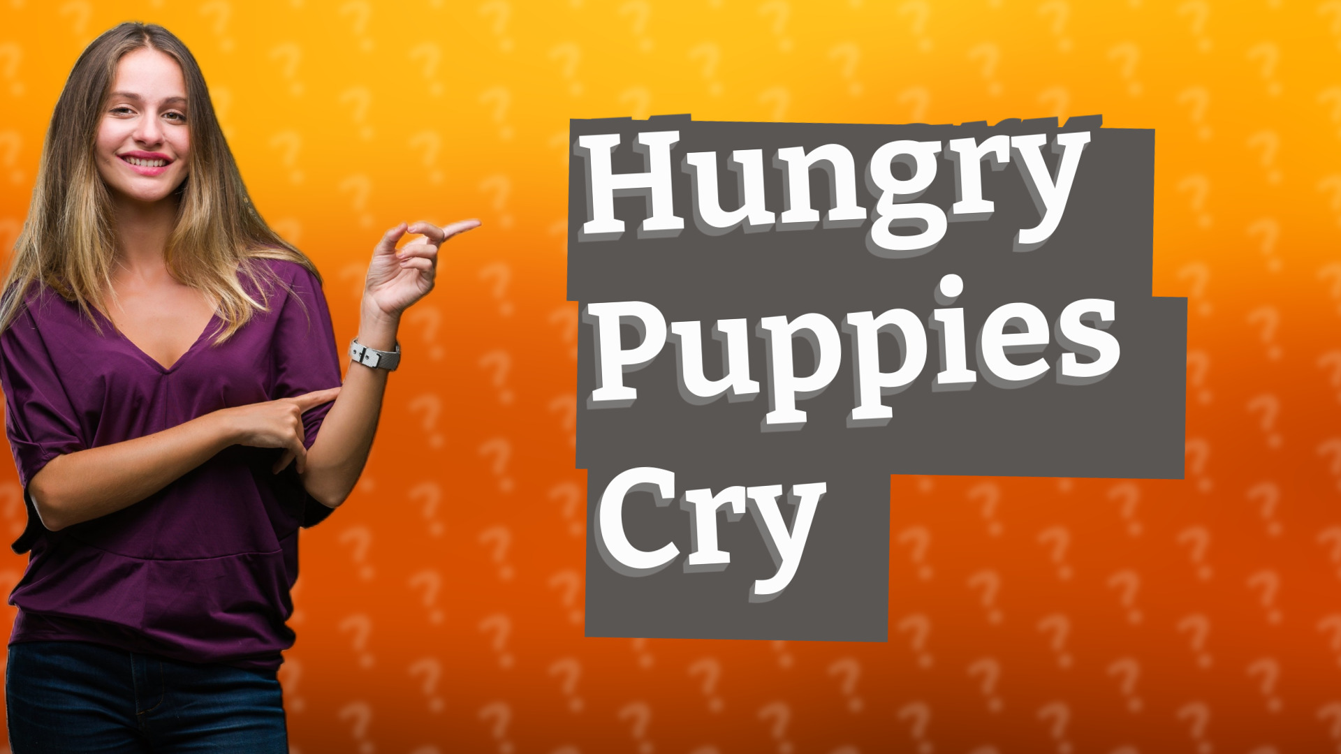 Hungry Puppies Cry