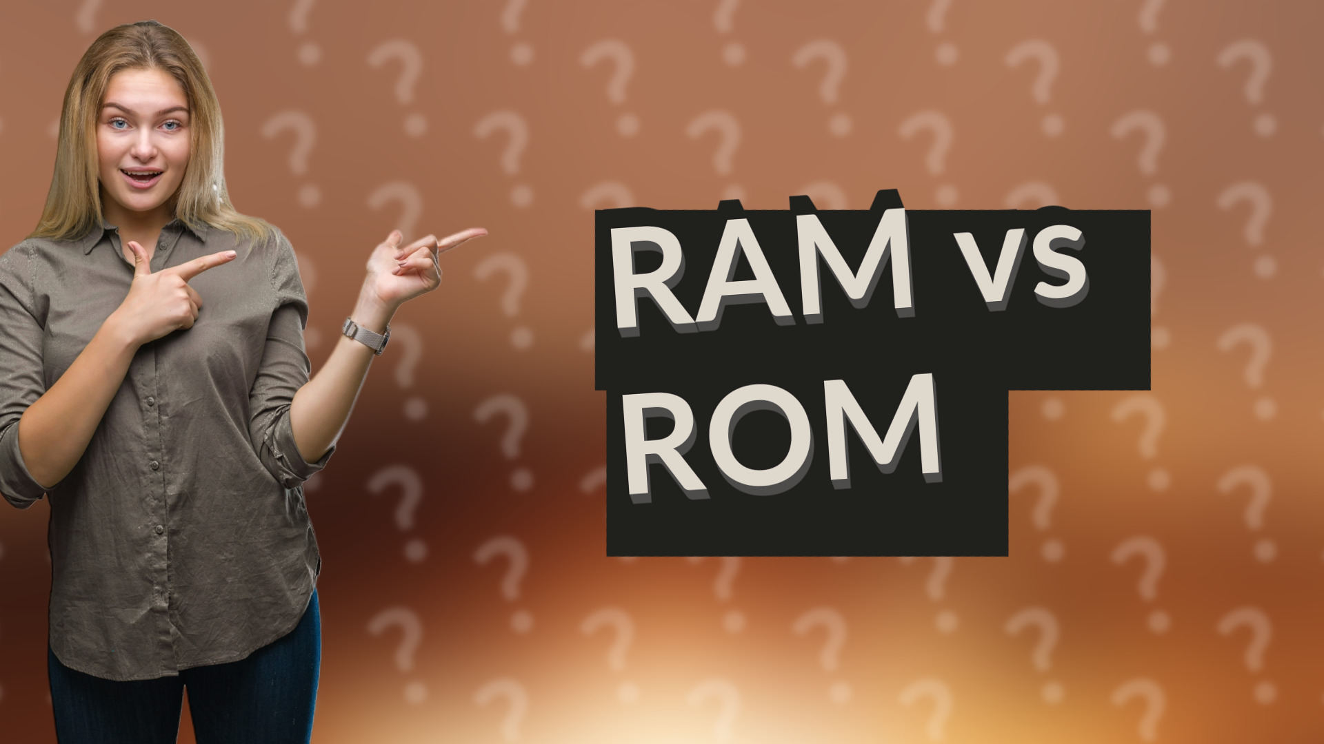 RAM vs ROM