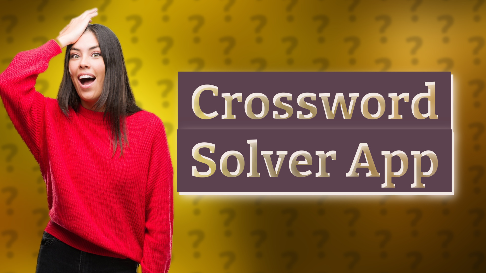 Crossword Solver App