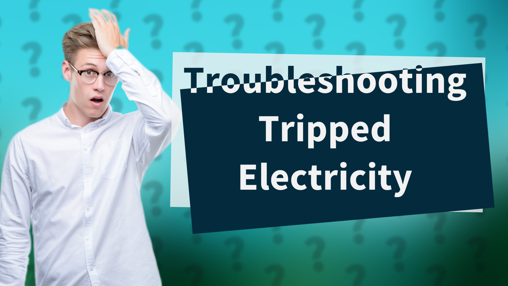 Troubleshooting Tripped Electricity