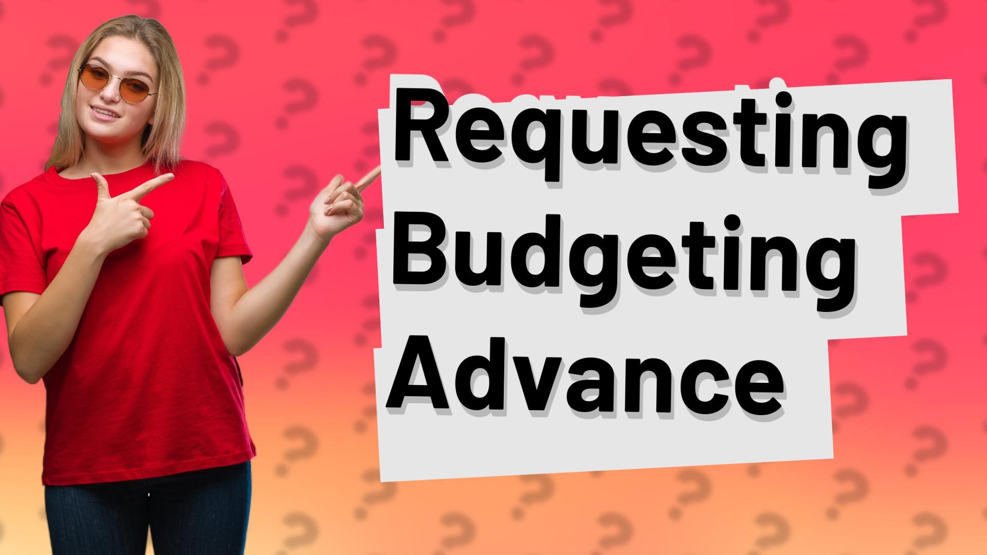 Requesting Budgeting Advance