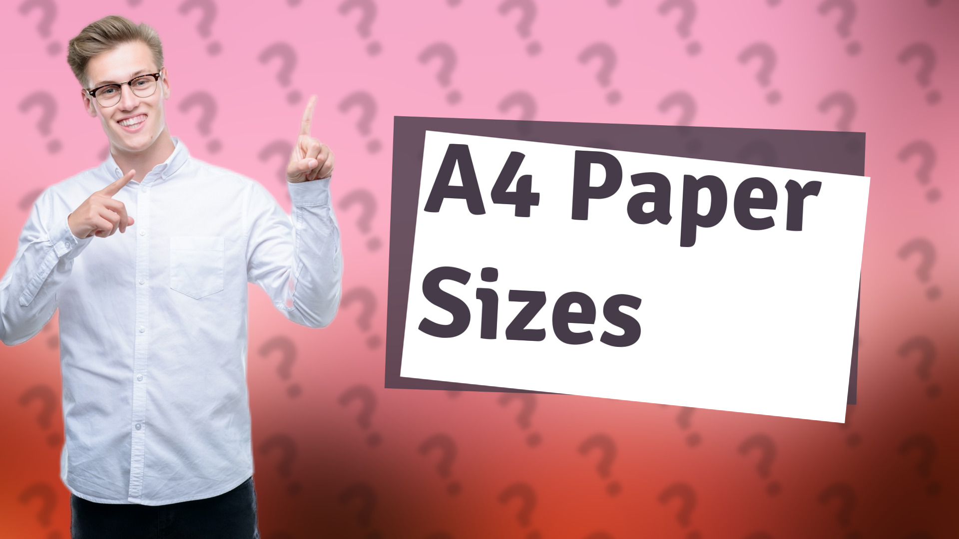 A4 Paper Sizes