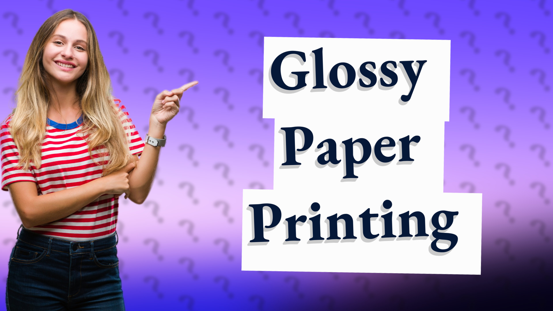Glossy Paper Printing