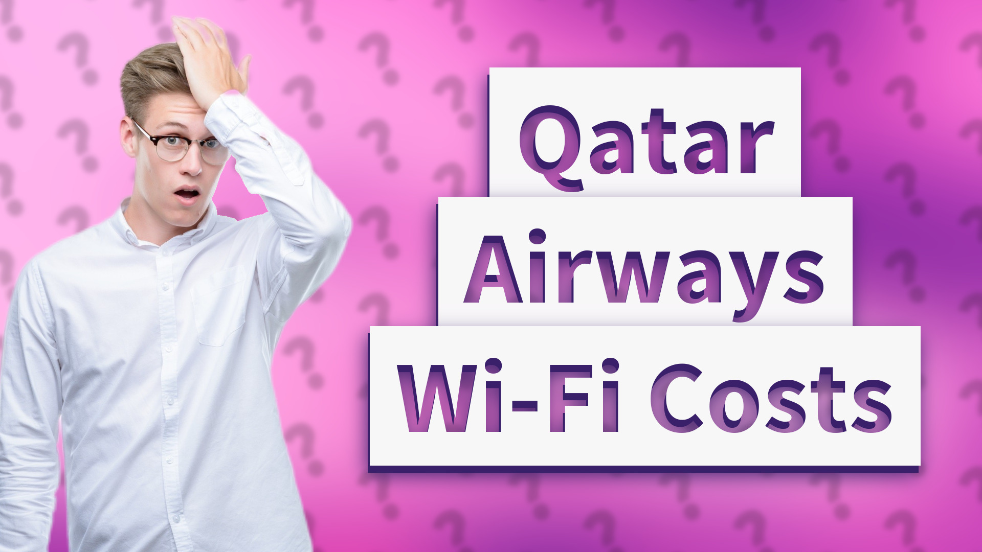 Qatar Airways Wi-Fi Costs