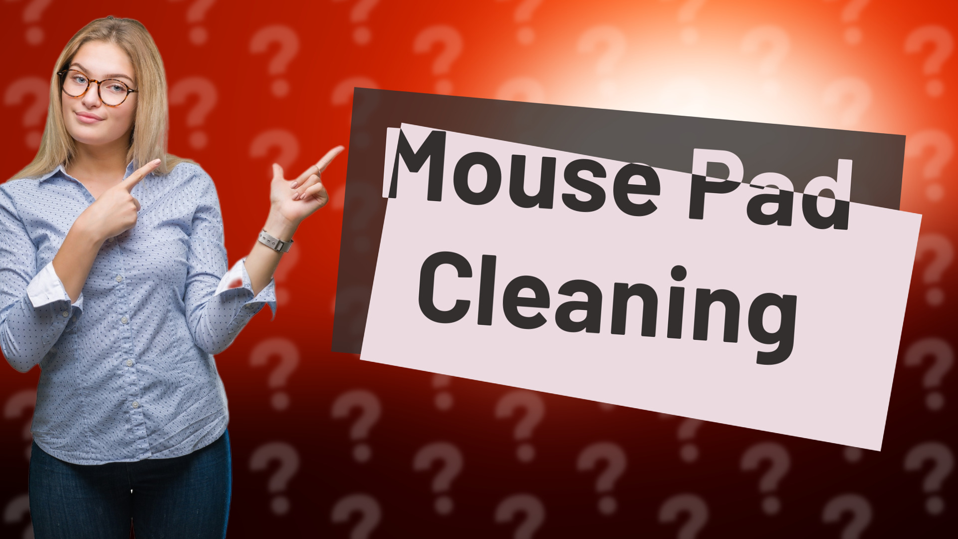Mouse Pad Cleaning