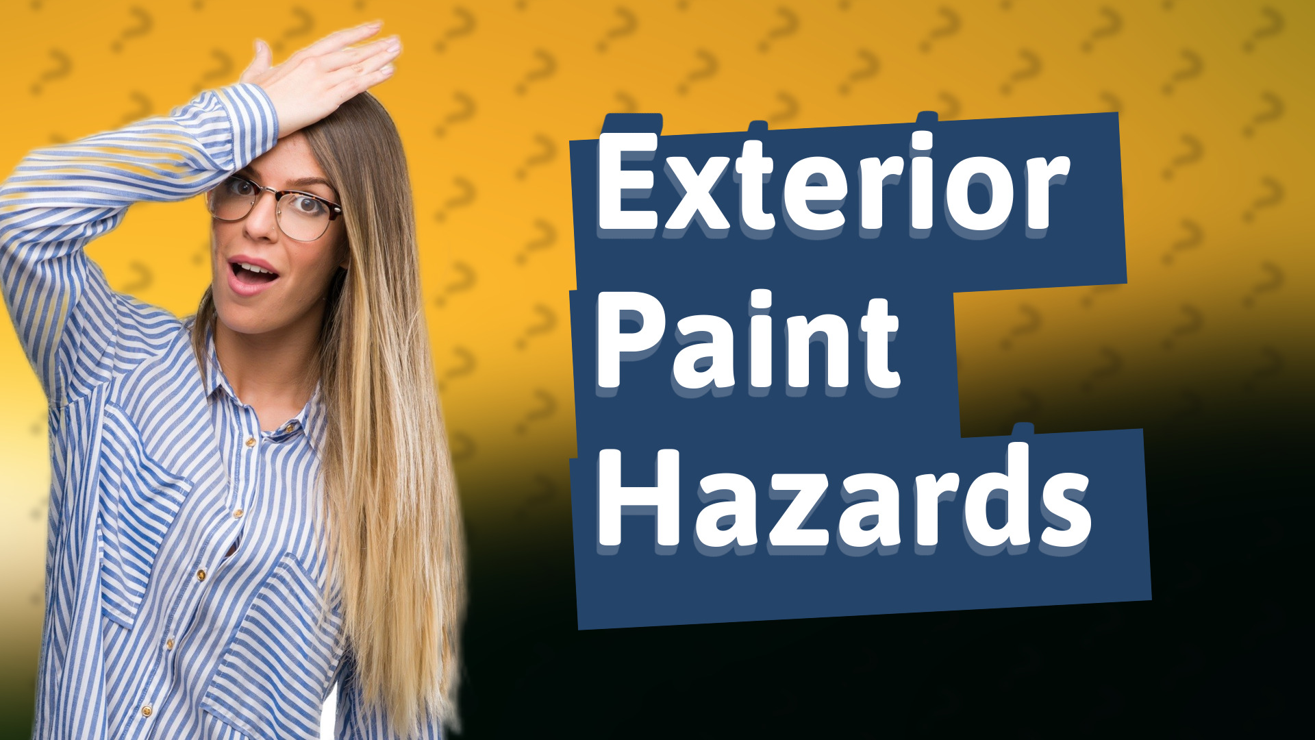 Exterior Paint Hazards