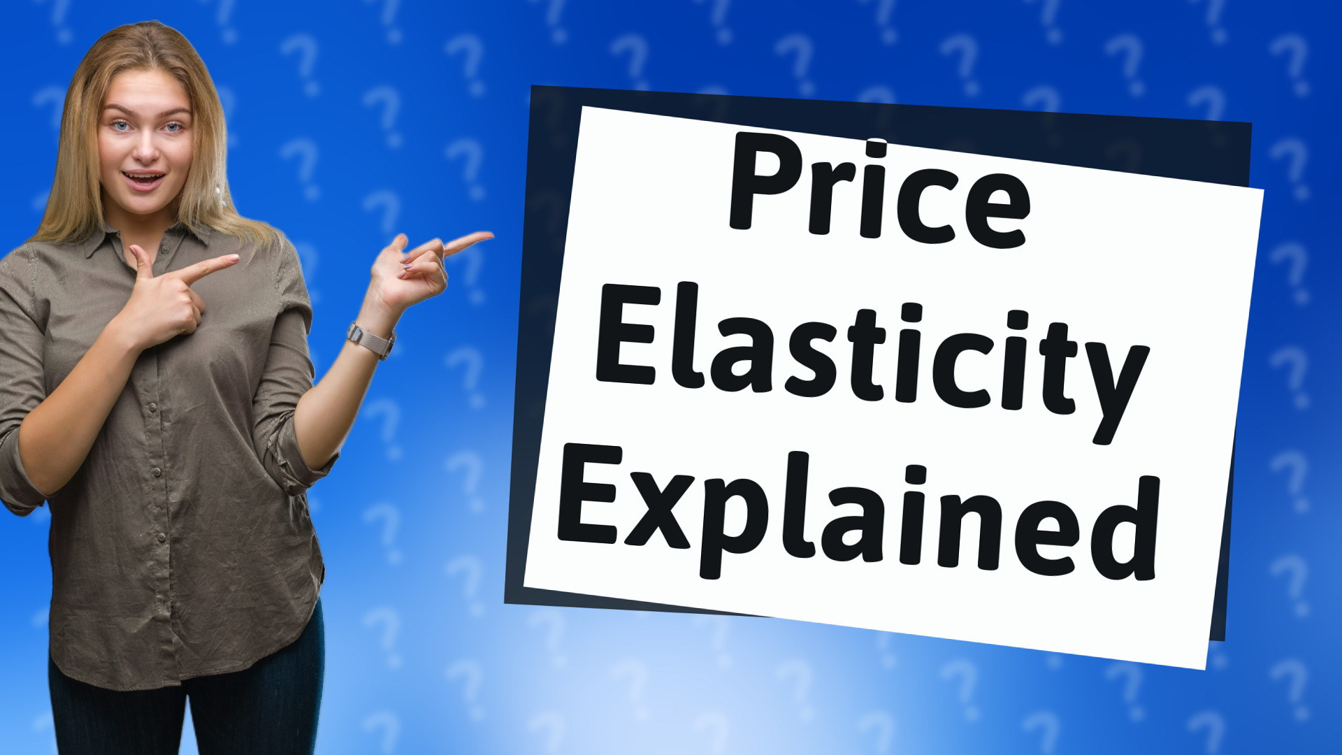 Price Elasticity Explained