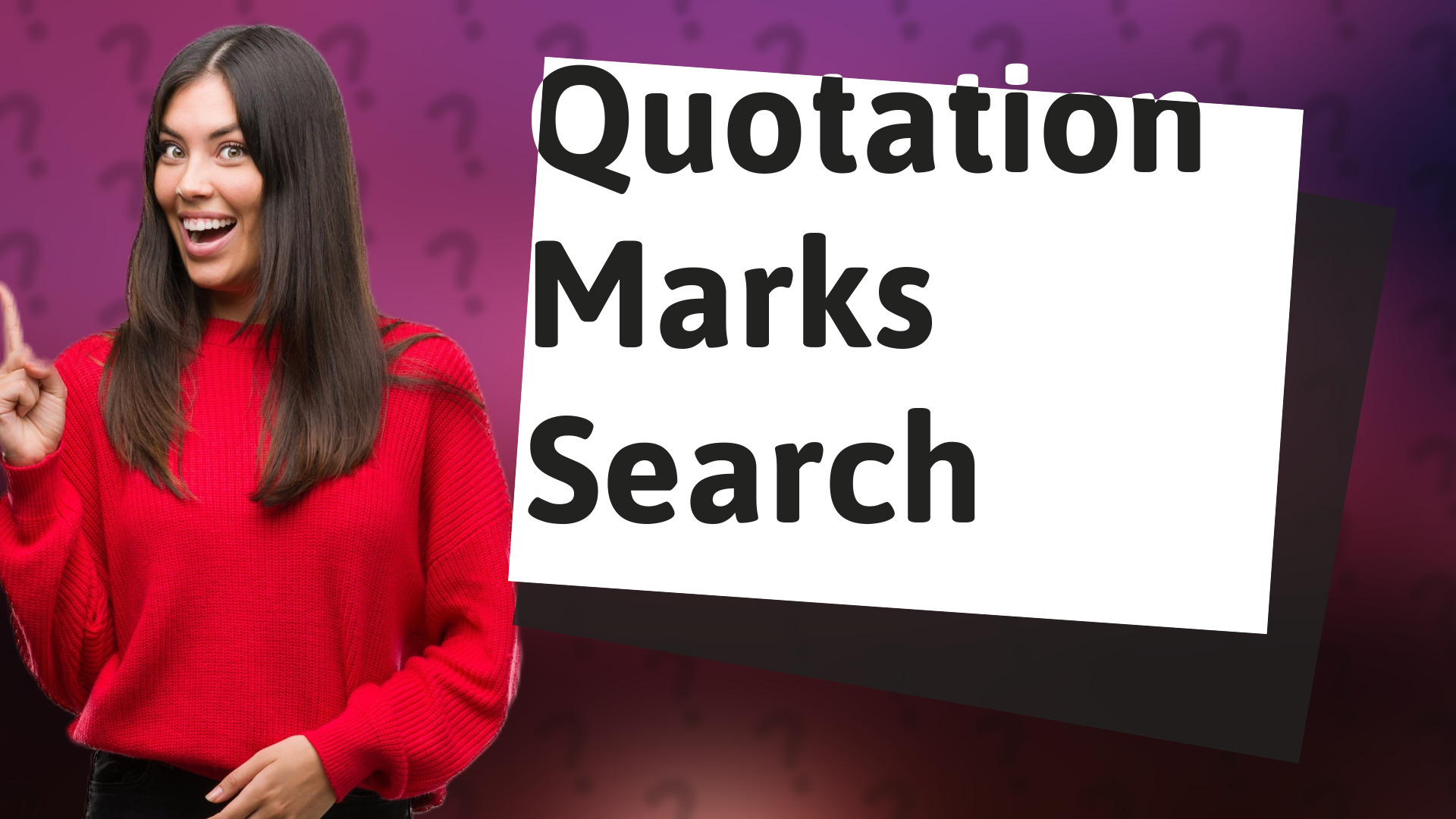 Quotation Marks Search