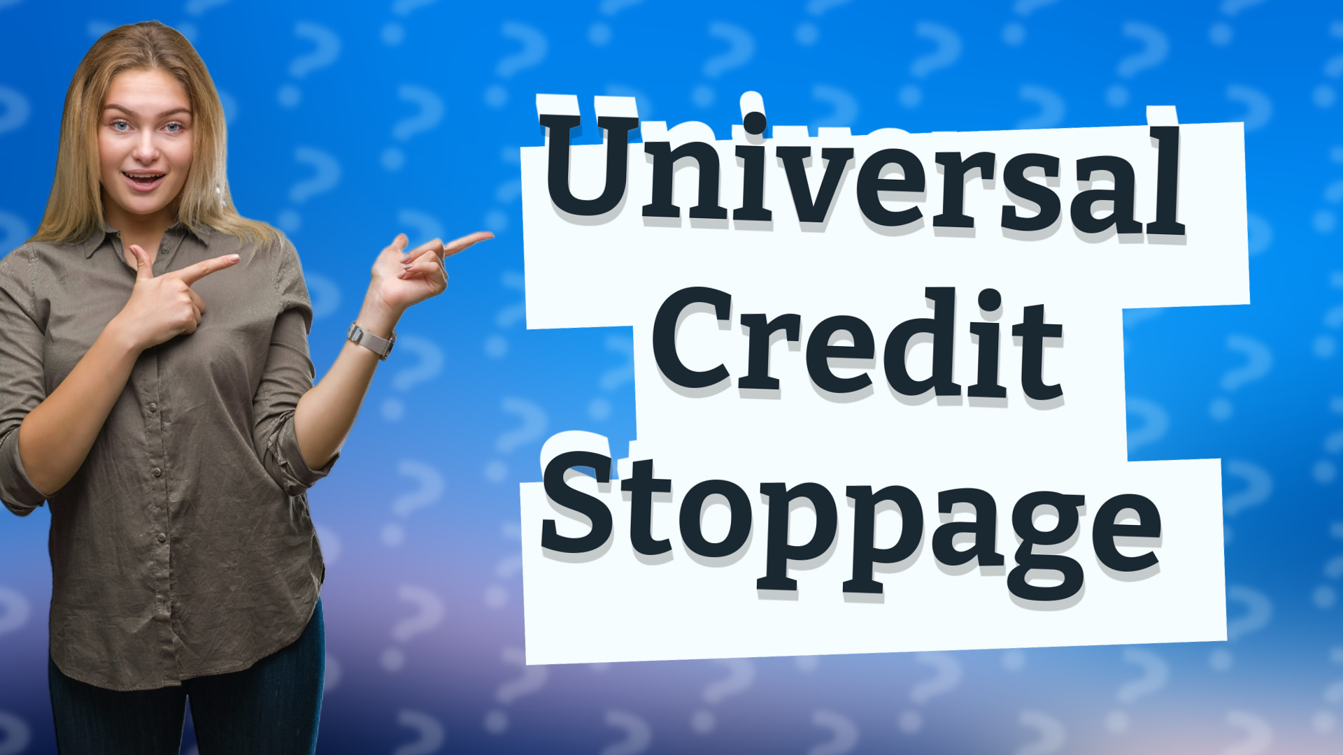 Universal Credit Stoppage