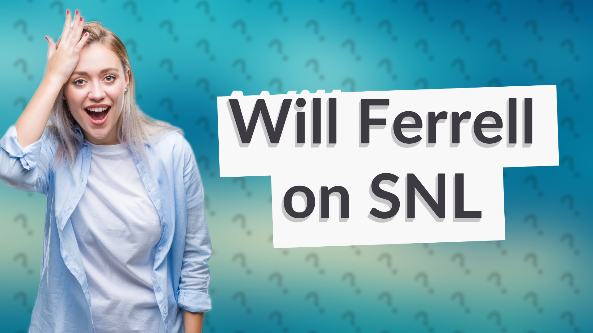 Will Ferrell on SNL