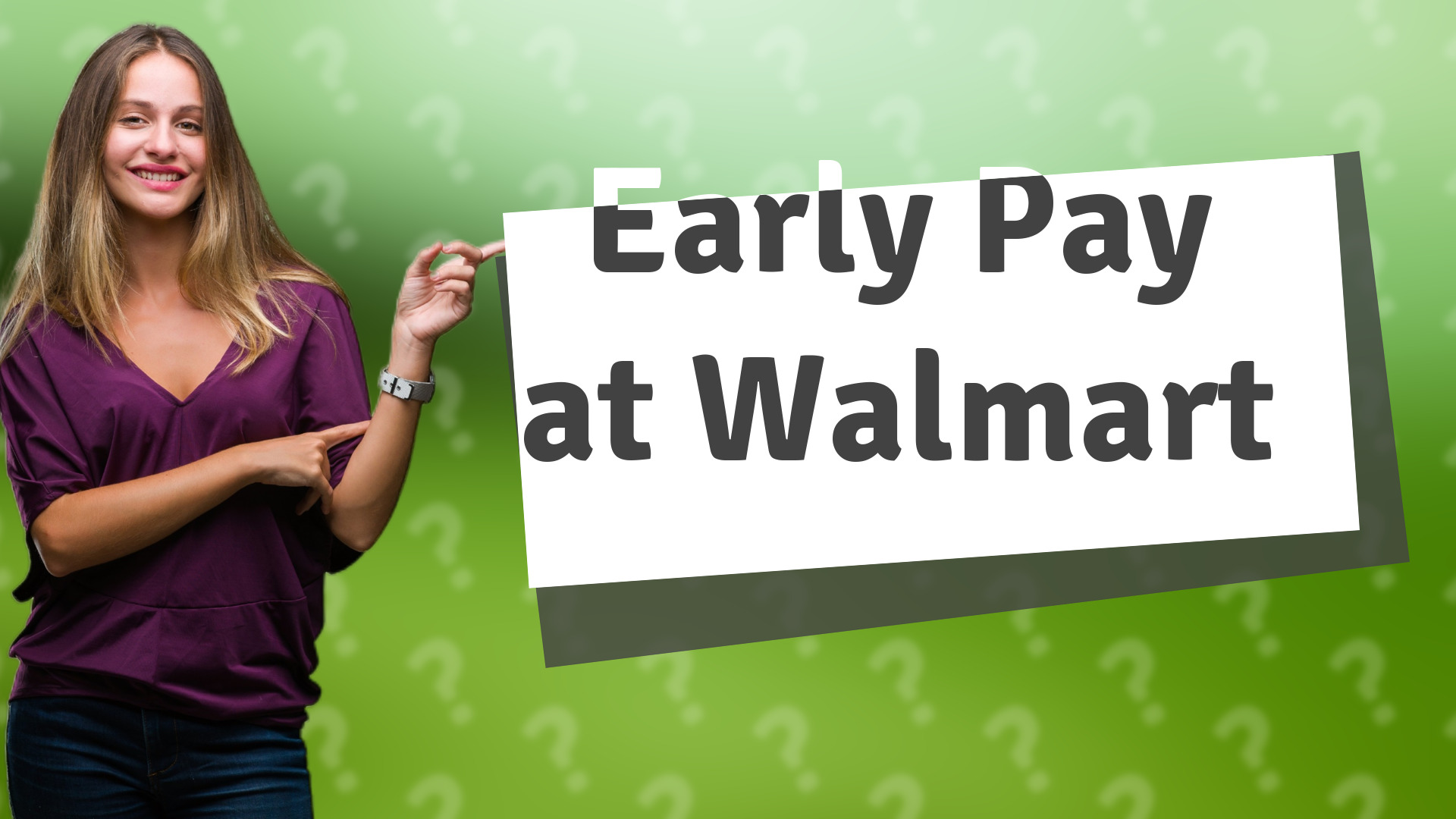 Early Pay at Walmart