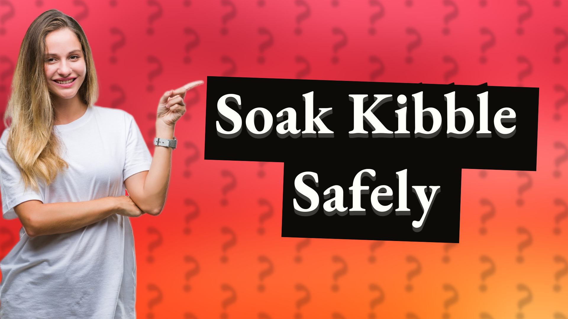 Soak Kibble Safely