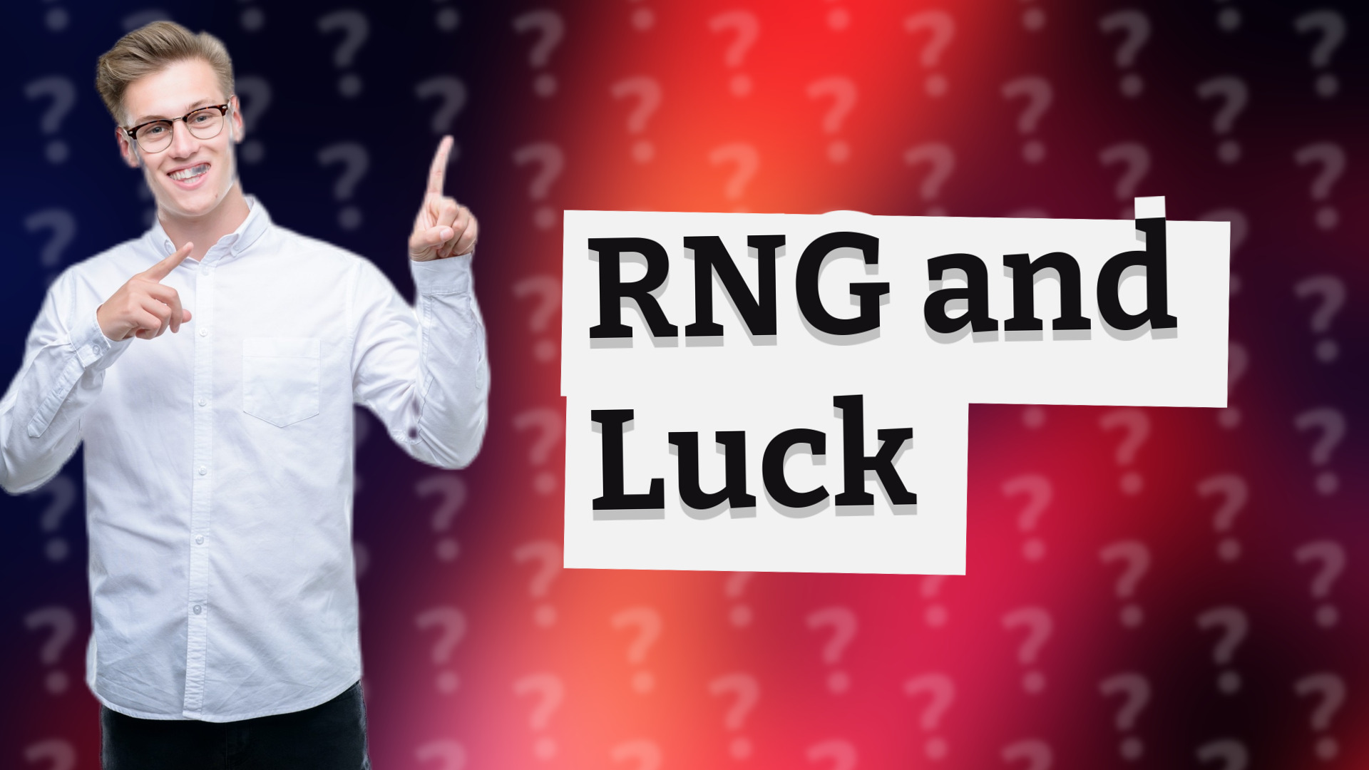 RNG and Luck