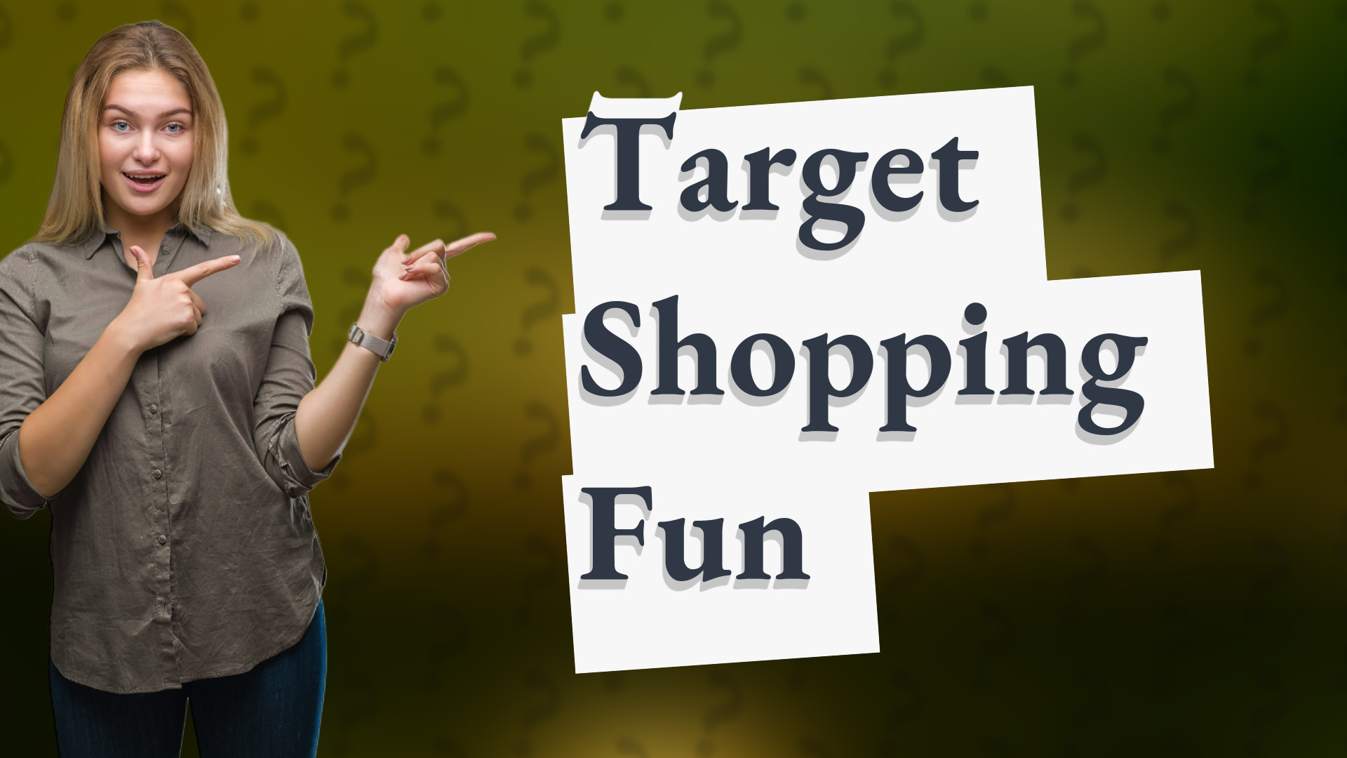 Target Shopping Fun