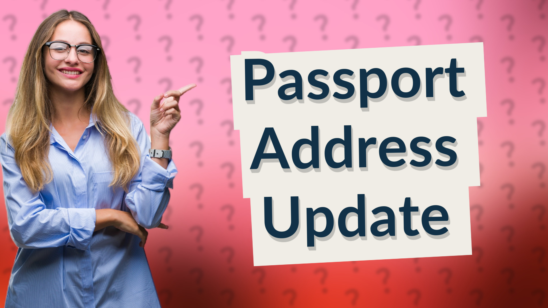 Passport Address Update