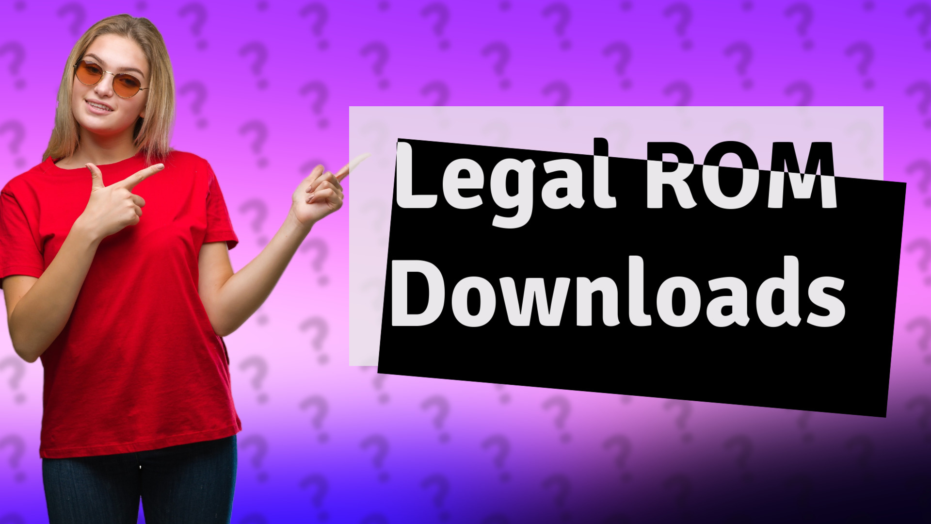 Legal ROM Downloads