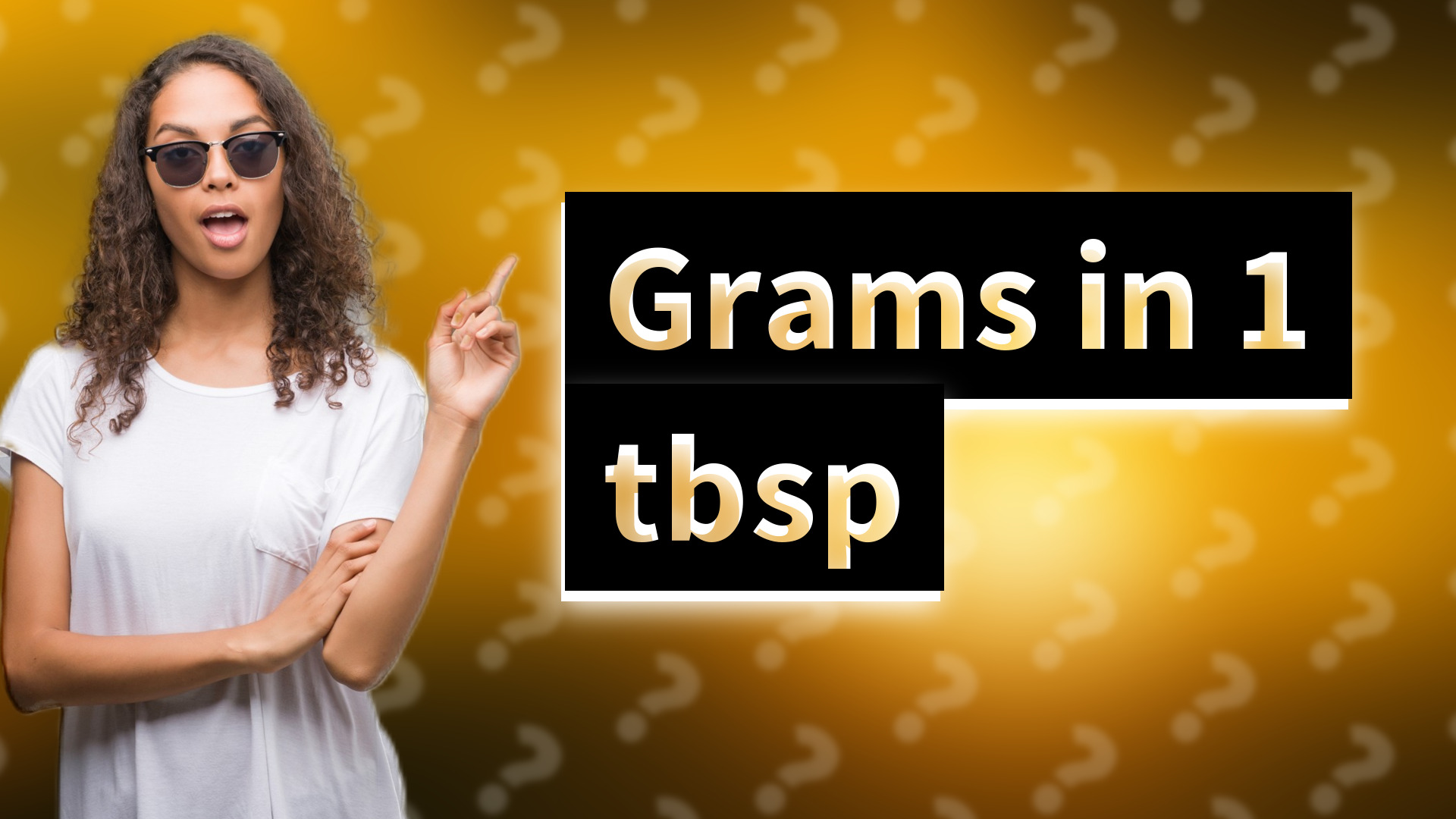 Grams in 1 tbsp