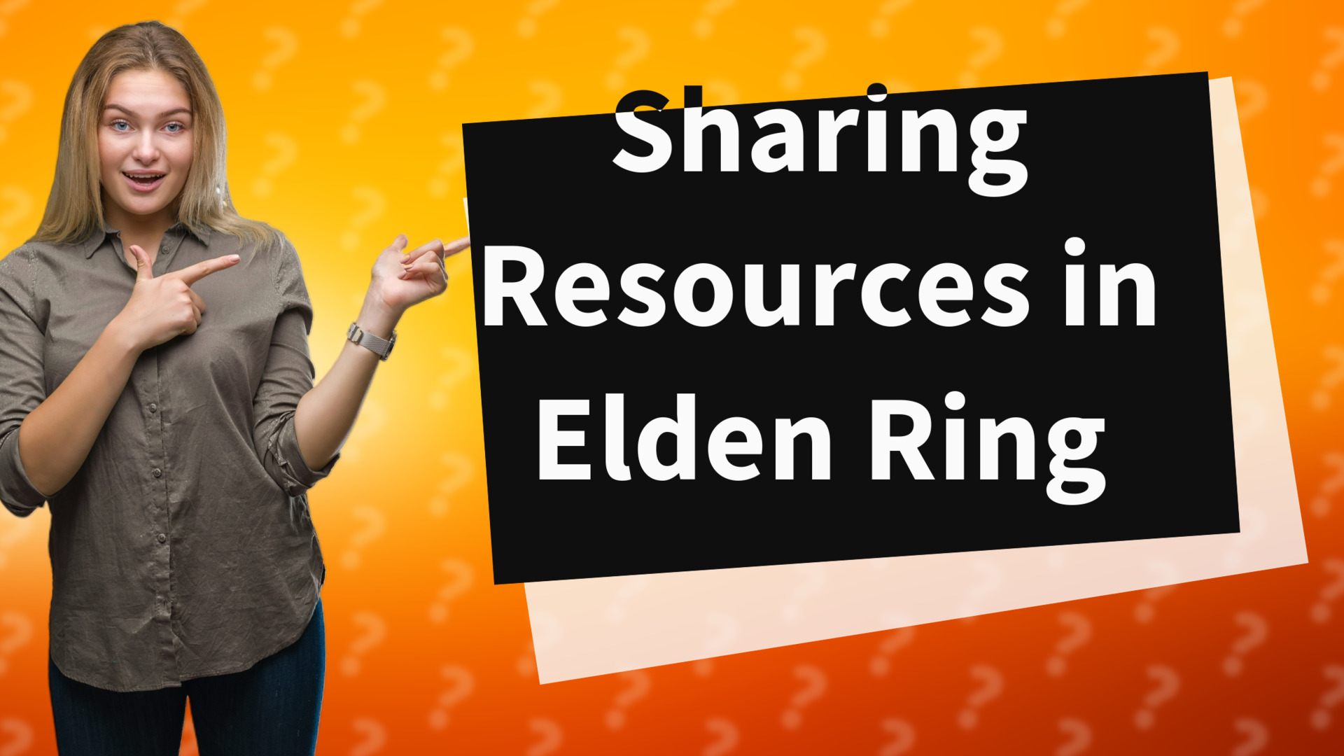 Sharing Resources in Elden Ring