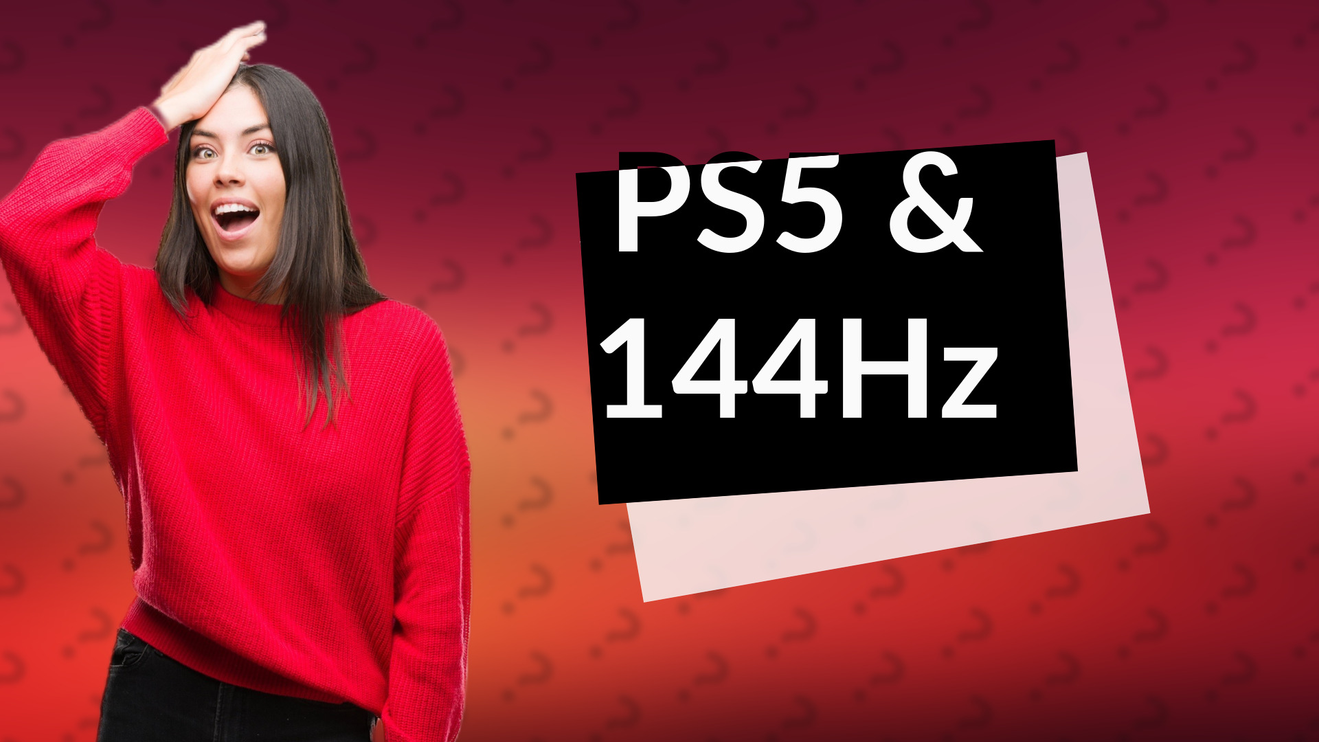 PS5 & 144Hz