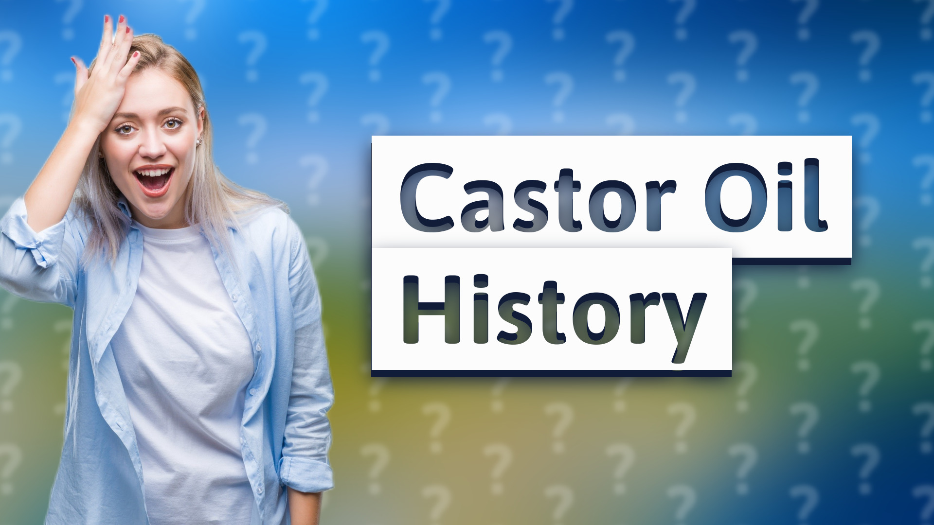 Castor Oil History