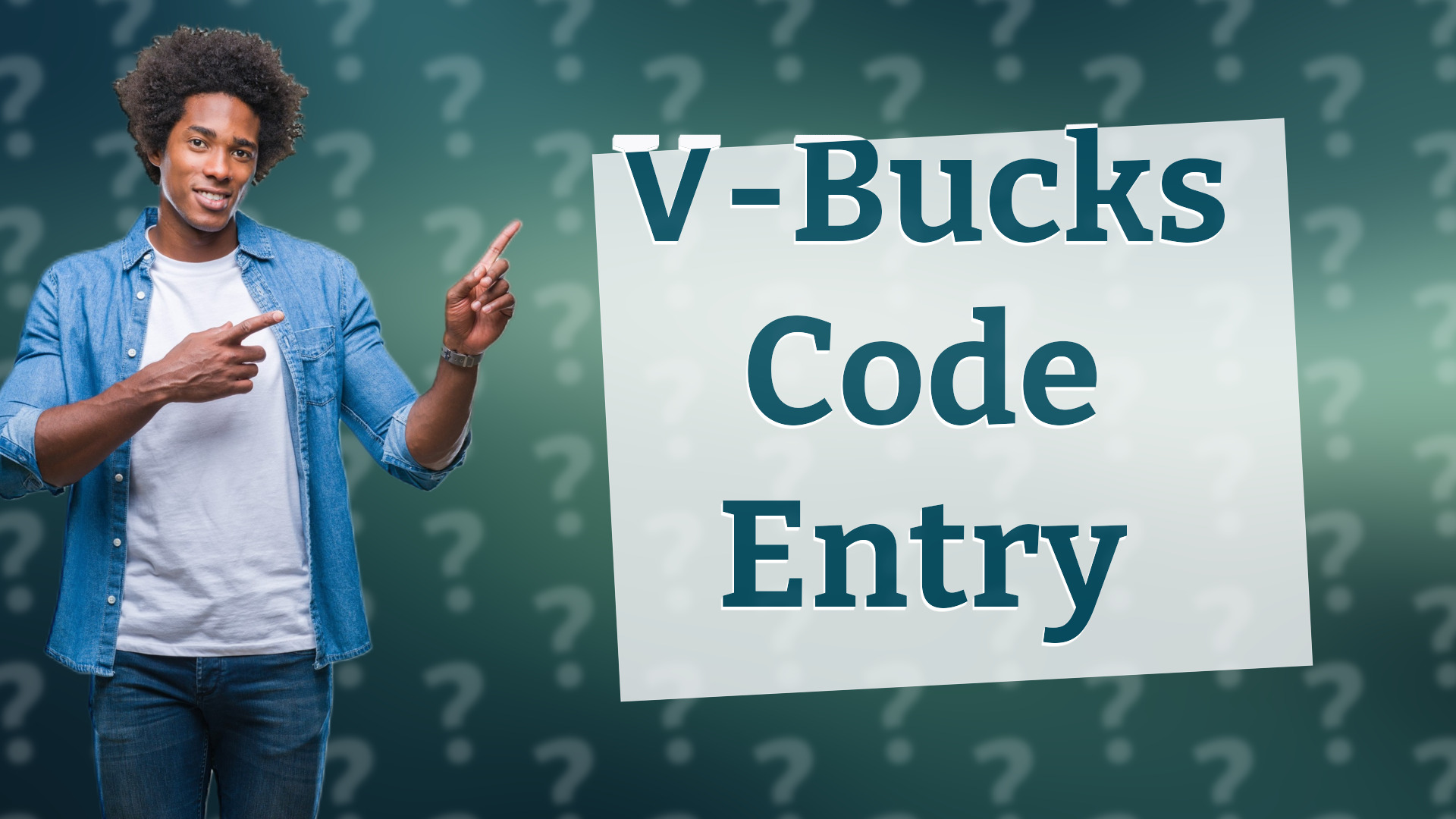 V-Bucks Code Entry