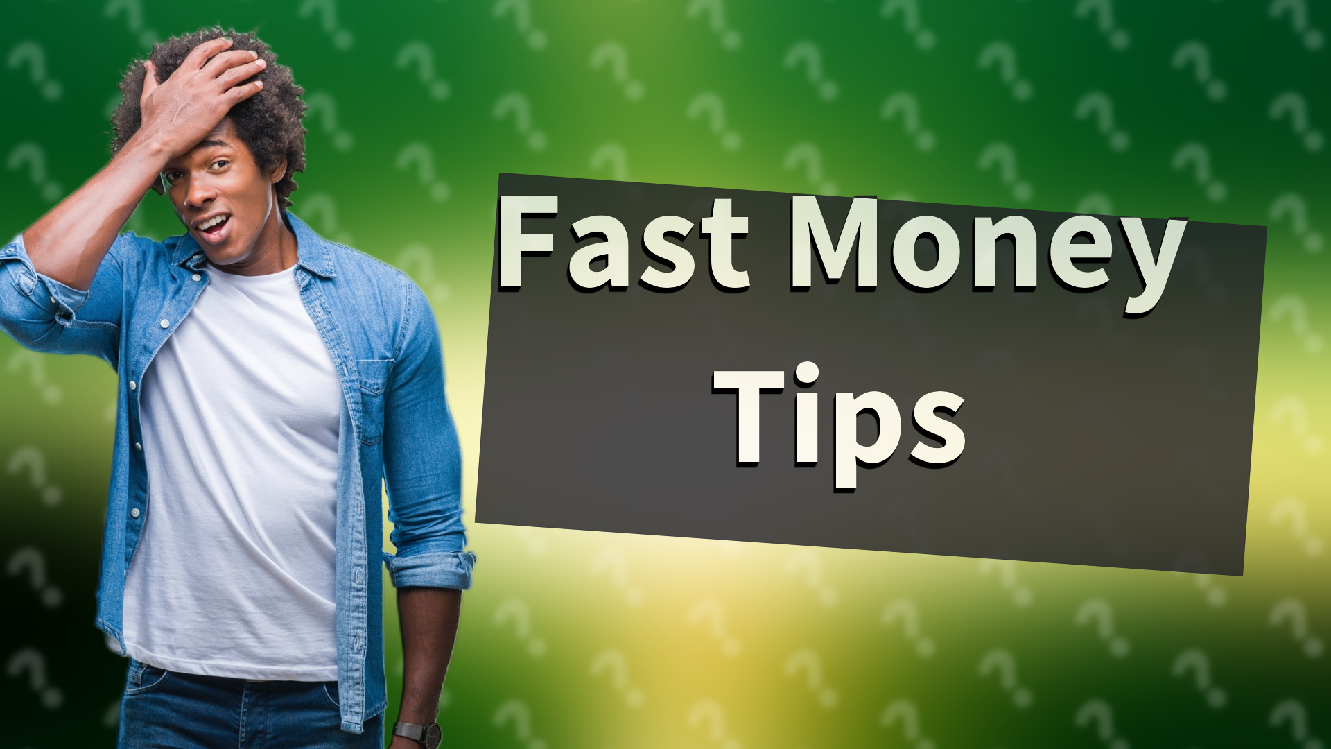 Fast Money Tips