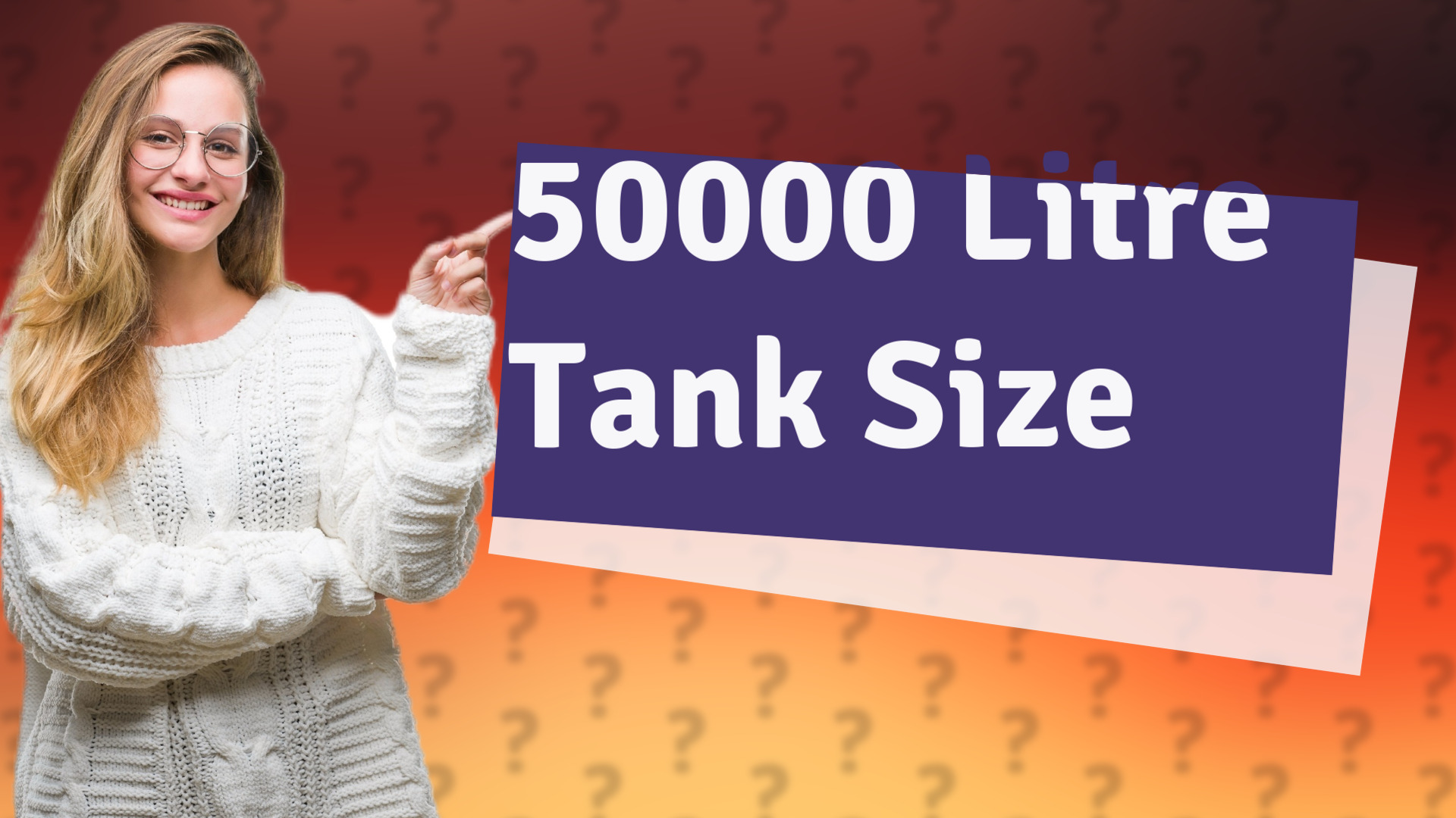 50000 Litre Tank Size