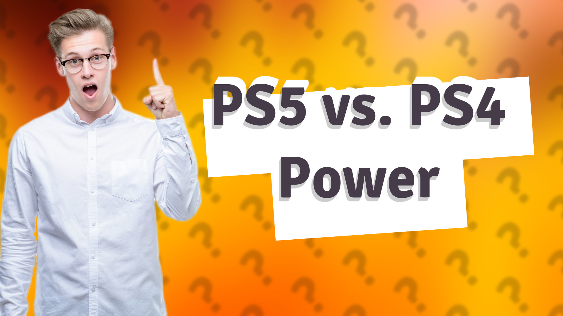 PS5 vs. PS4 Power