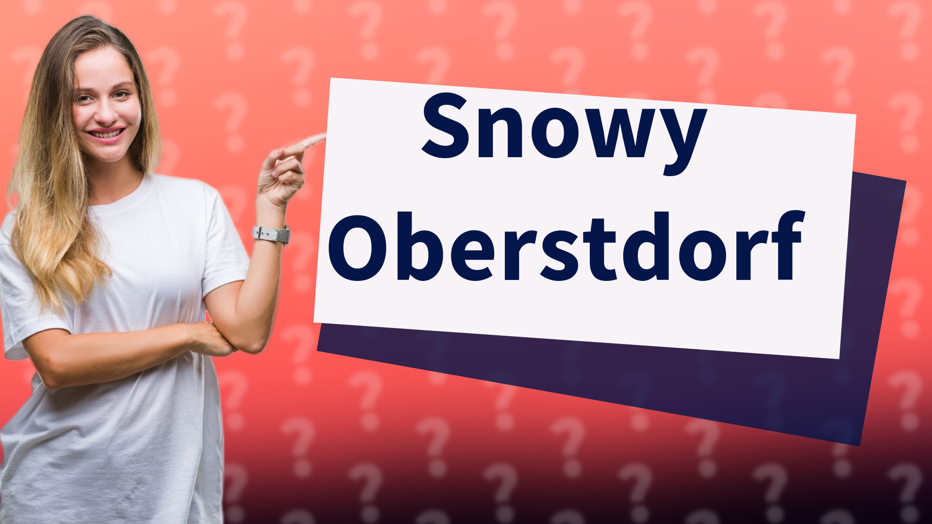 Snowy Oberstdorf