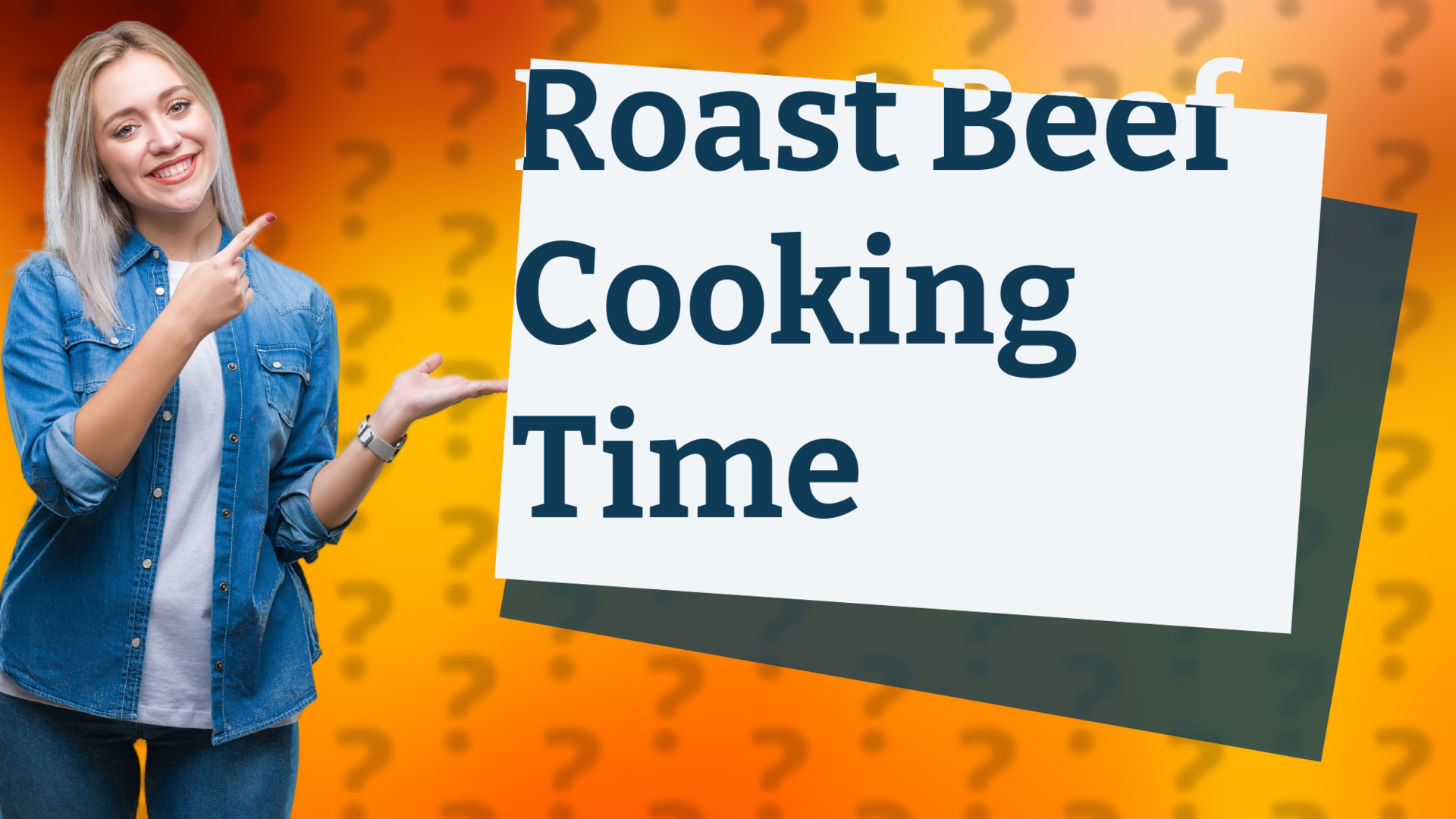 Roast Beef Cooking Time