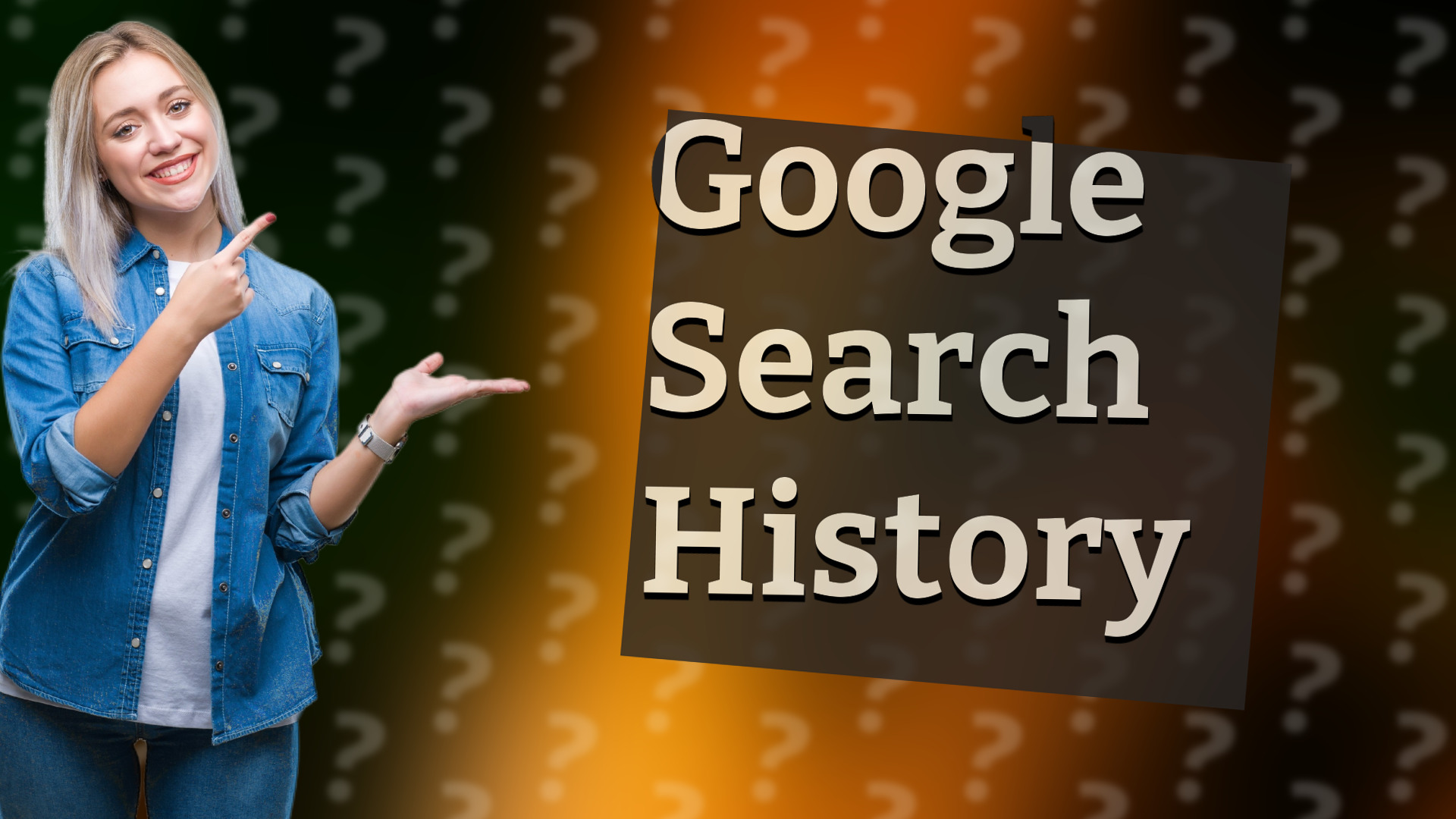 Google Search History
